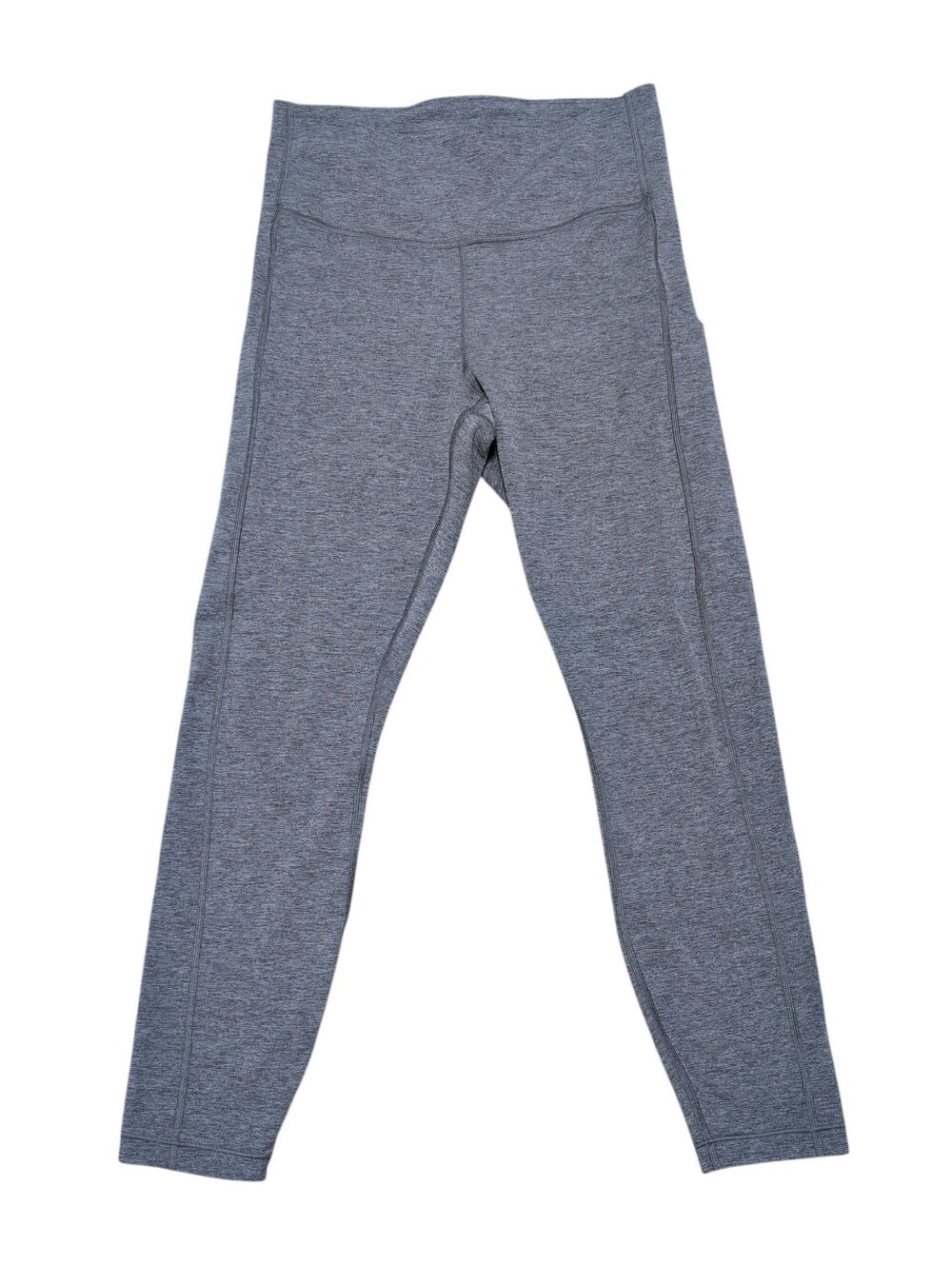 Athleta Ultimate Stash Pocket 7/8 Tight Heathered‎ Grey High Rise Leggings Small